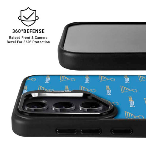 NHL St. Louis Blues Pattern Galaxy S24 FE Kickstand Case
